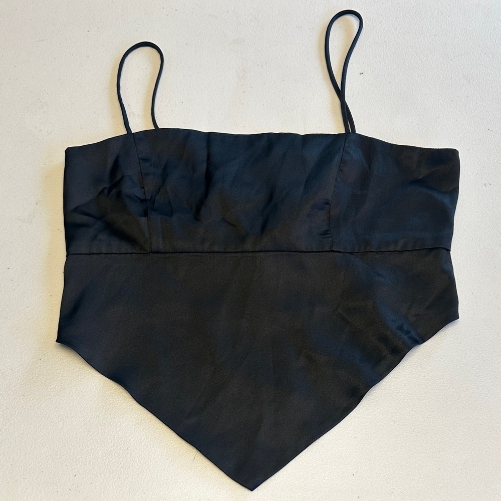 Rue 21 Lace Up Crop Top